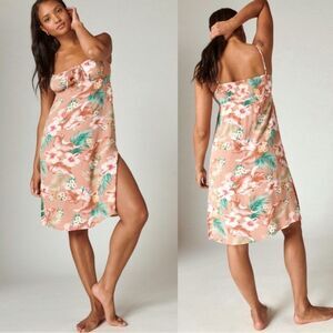 Lucky Brand Printed Slip Dress S